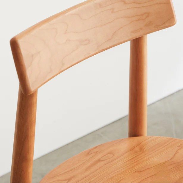 Cherry Wood Dining Chair (Set of 2)