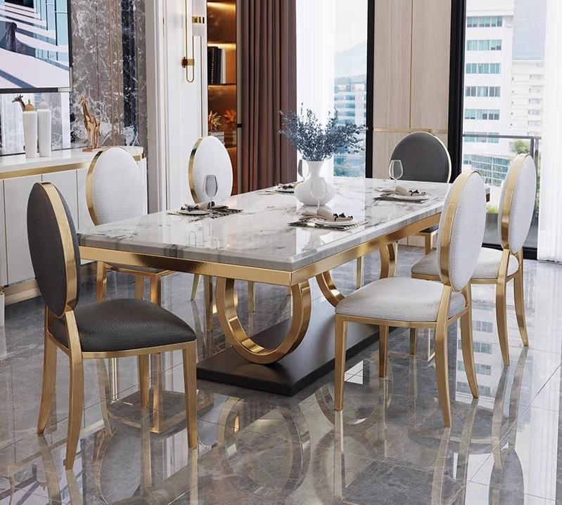 Real Marble Dining Table
