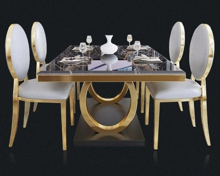 Real Marble Dining Table