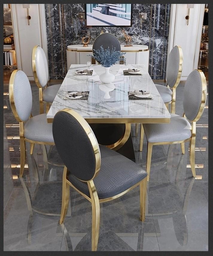 Real Marble Dining Table