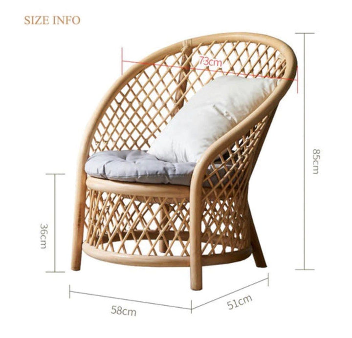 Rattan Balloon Chair