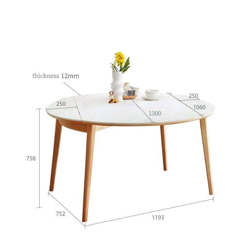 Extendable Round Table
