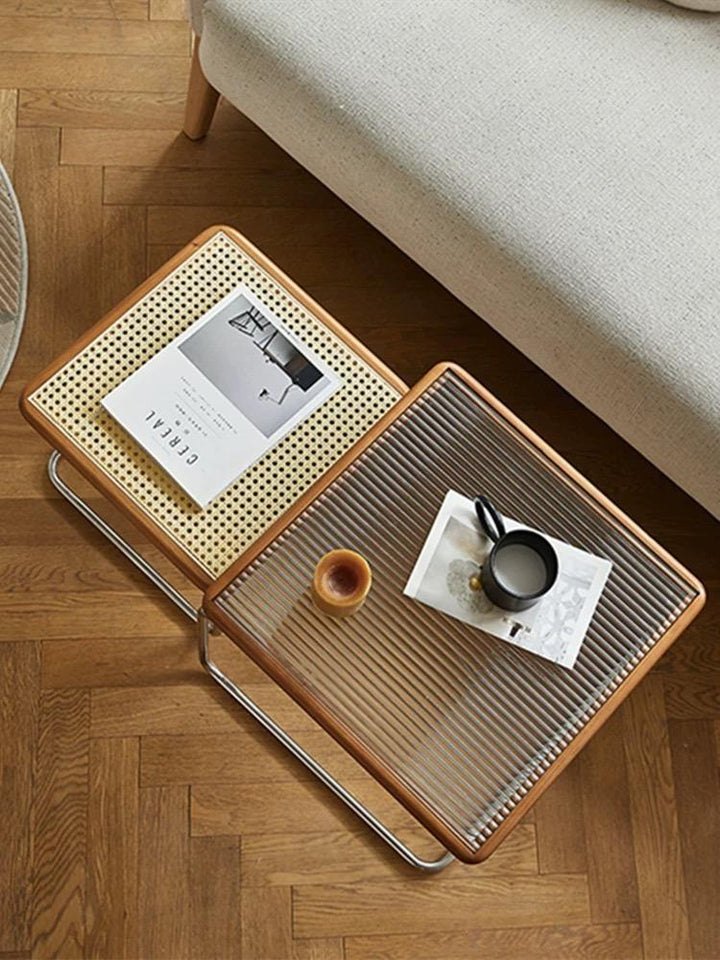 Ebling Glass Top Nesting Tables