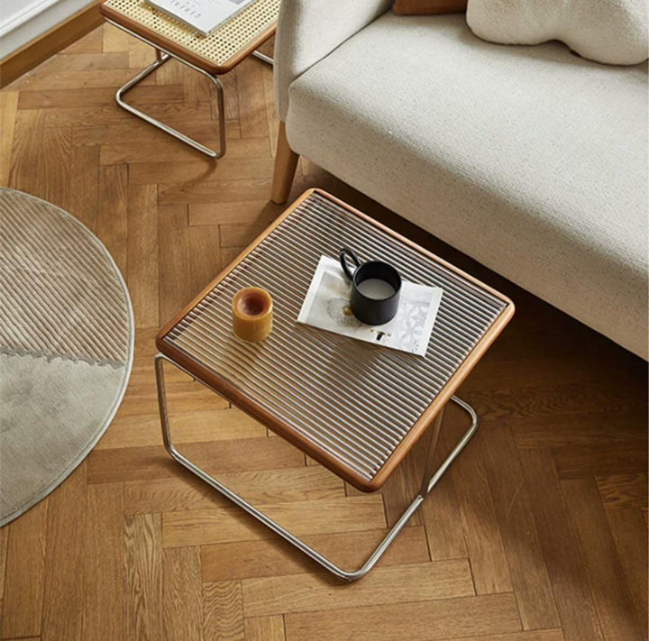 Ebling Glass Top Nesting Tables