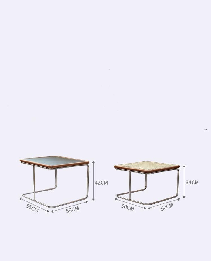 Ebling Glass Top Nesting Tables