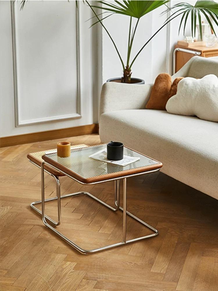 Ebling Glass Top Nesting Tables