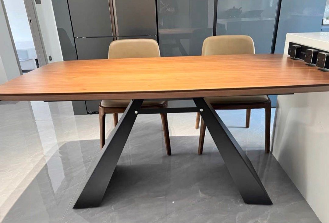 Walnut Wood Dining Table