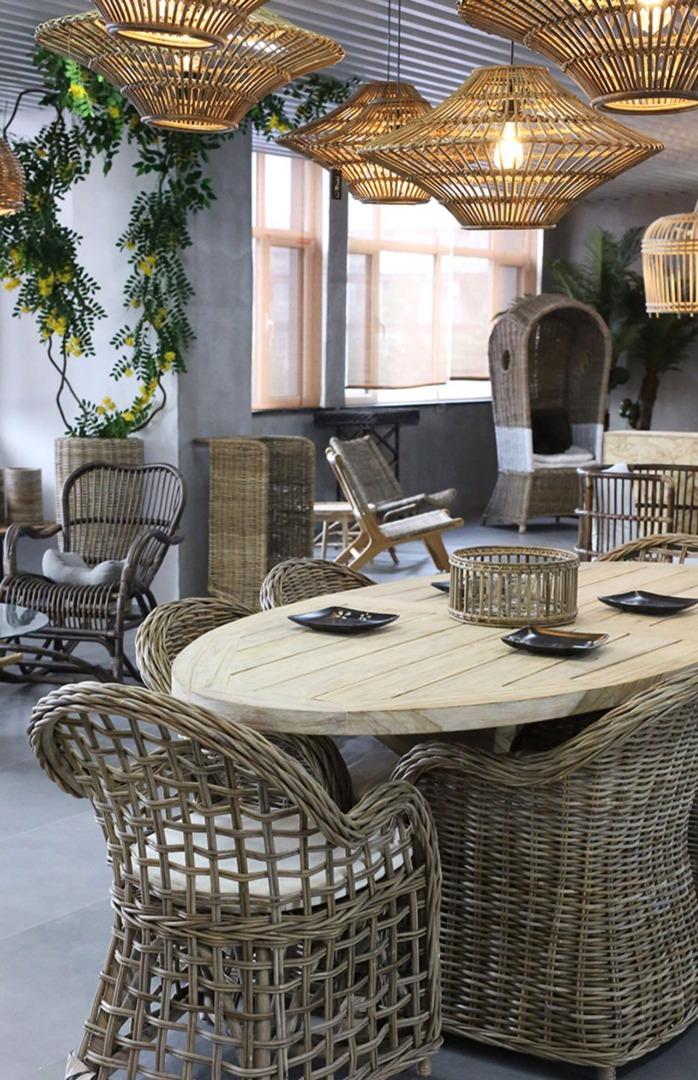 Edan Rattan Armchair