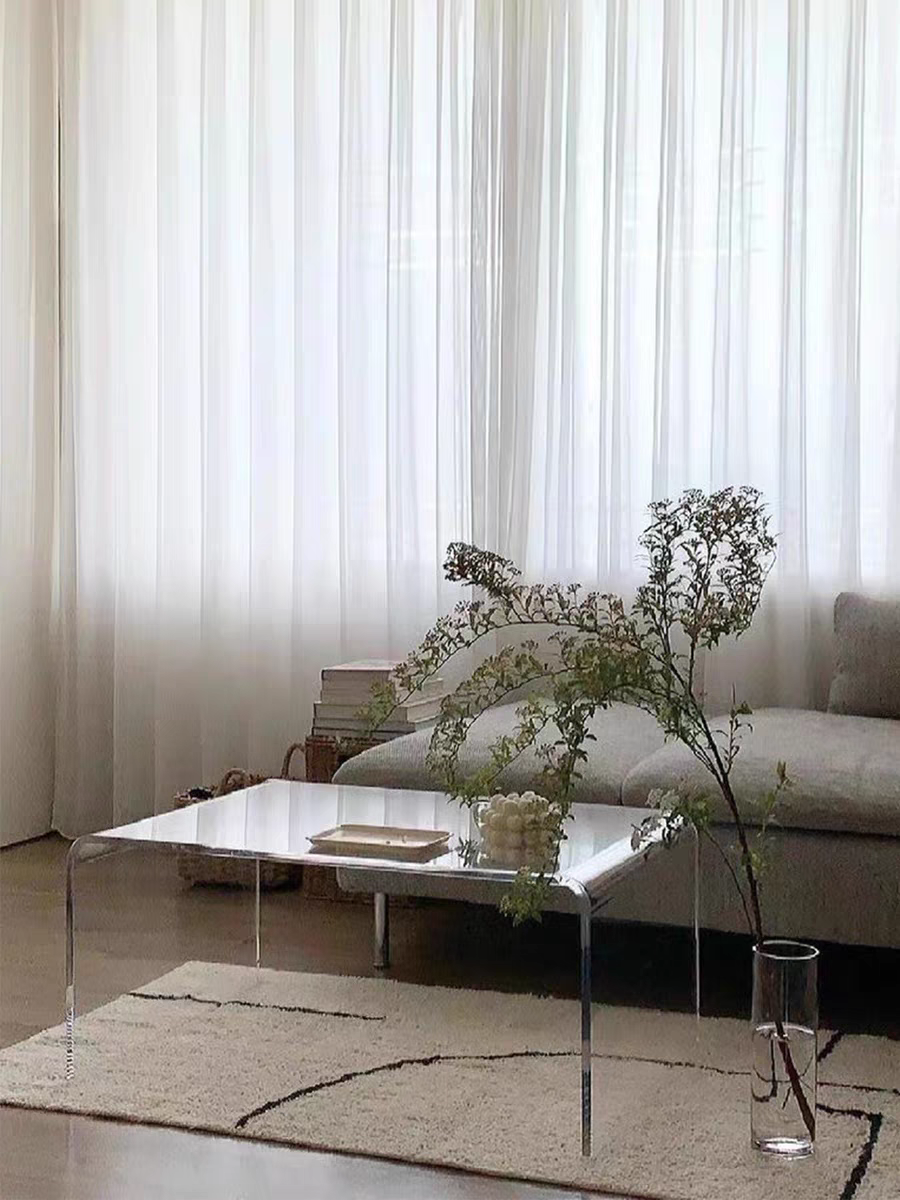 Acrylic Coffee Table Center Piece