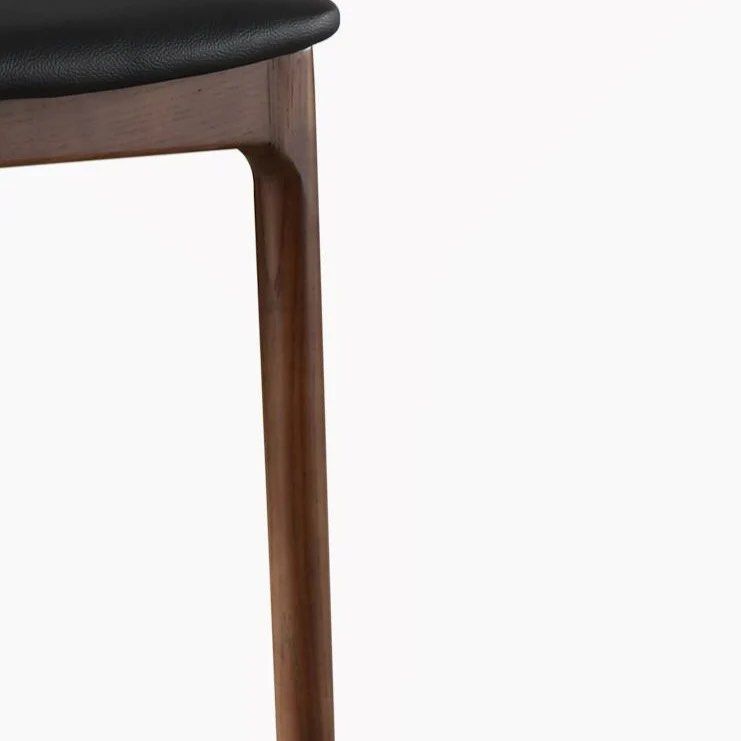 Solid Wood Pedestal Dining Chair (Set of 2)