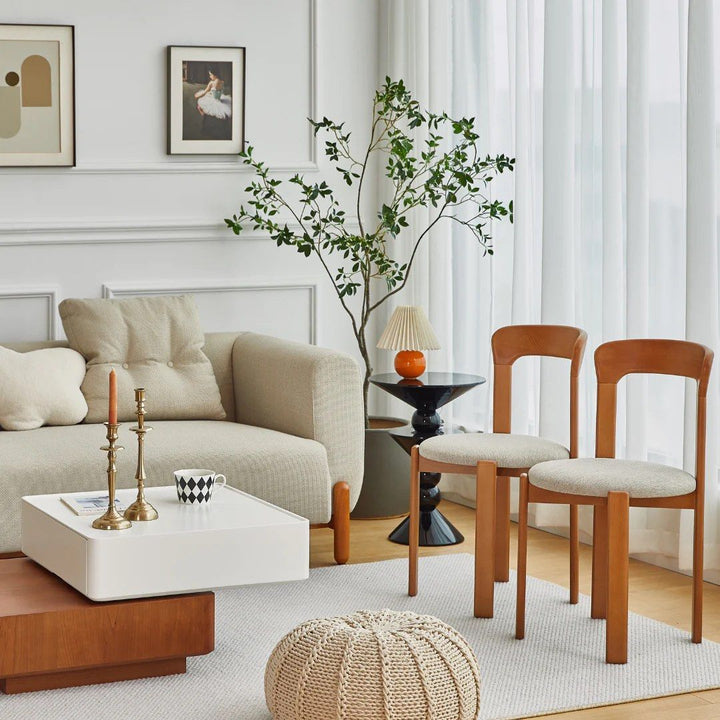 Solid Wood Dining Chair (Set of 2)