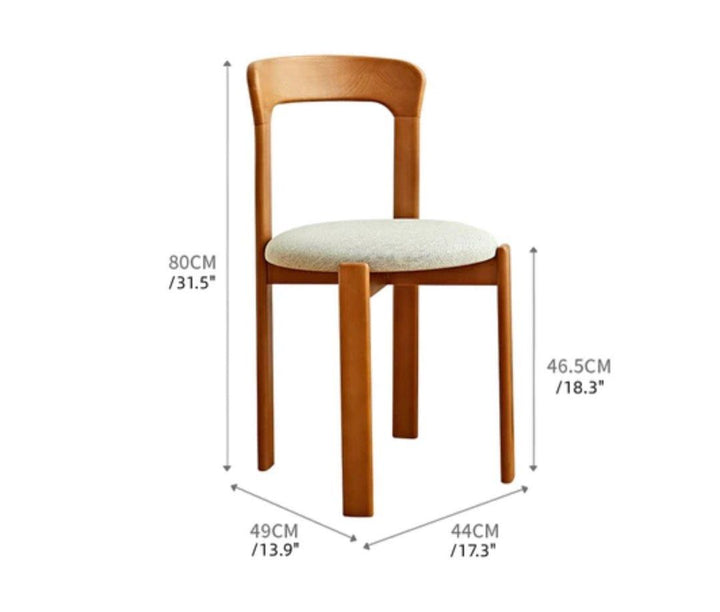 Solid Wood Dining Chair (Set of 2)