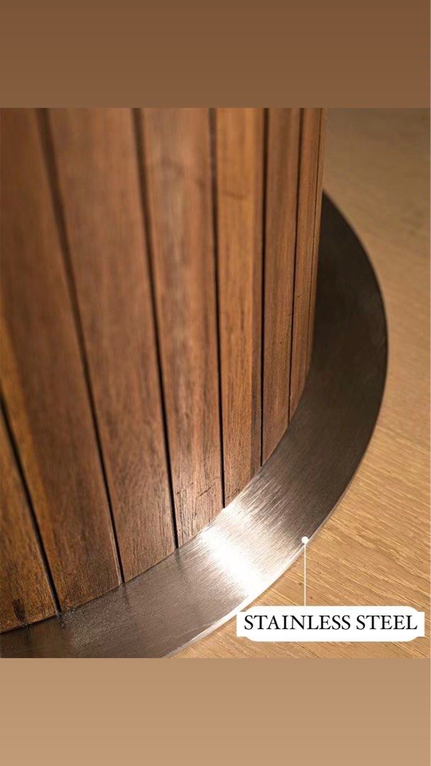 Round Wood Dining Table