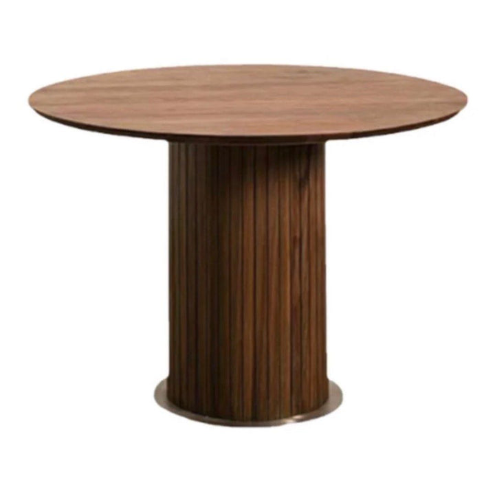 Round Wood Dining Table
