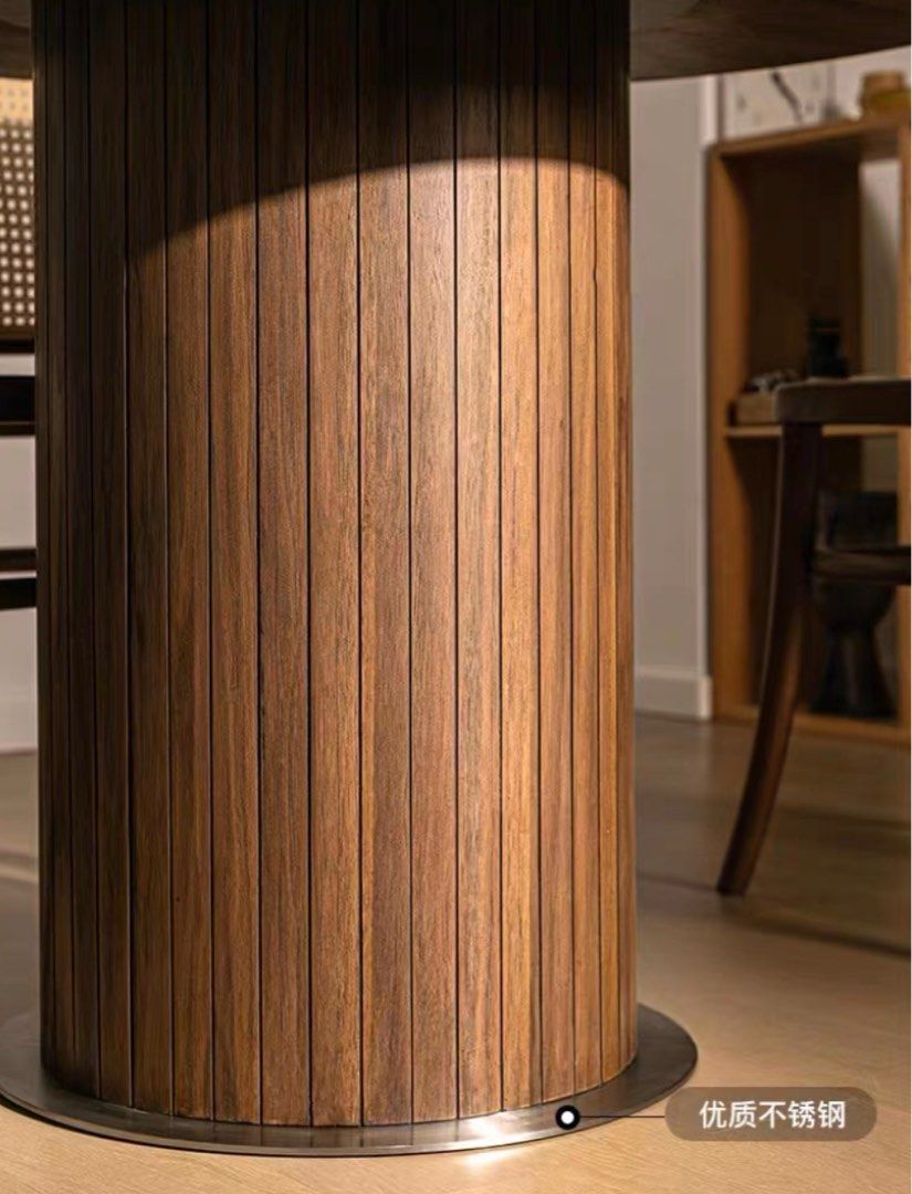 Round Wood Dining Table