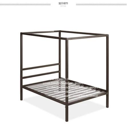 Nordic Canopy Poster Bedframe European Style