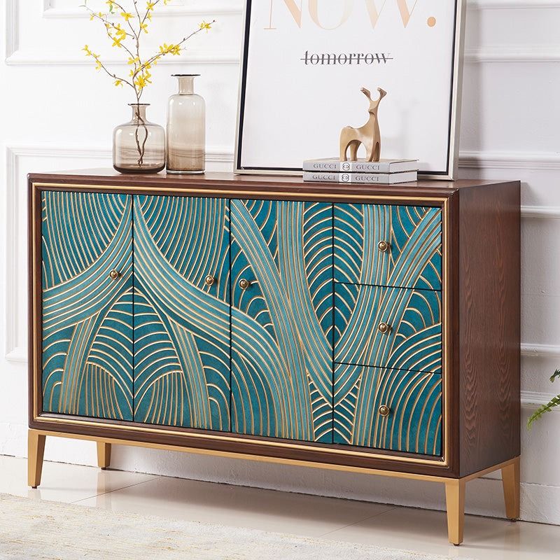 Multiple Drawers Sideboard Buffet Cabinet