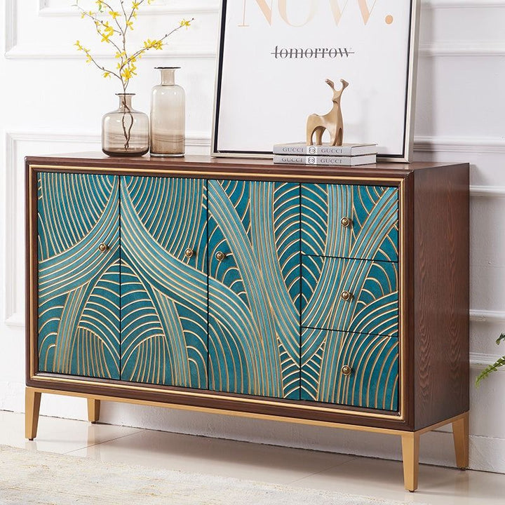 Multiple Drawers Sideboard Buffet Cabinet