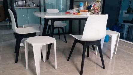 Esther Pop Art براز قابل للتكديس حديث وبسيط