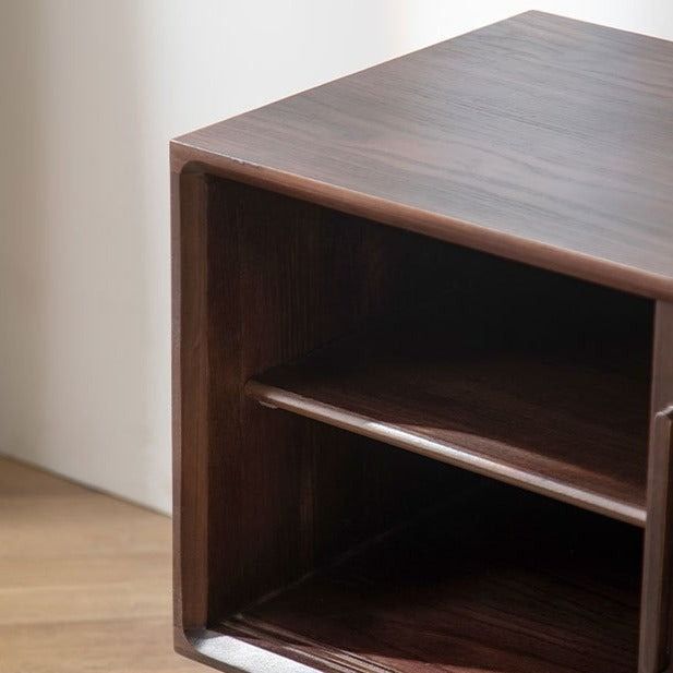 Everlee Solid Wood Cabinet for TV Shoe Storage