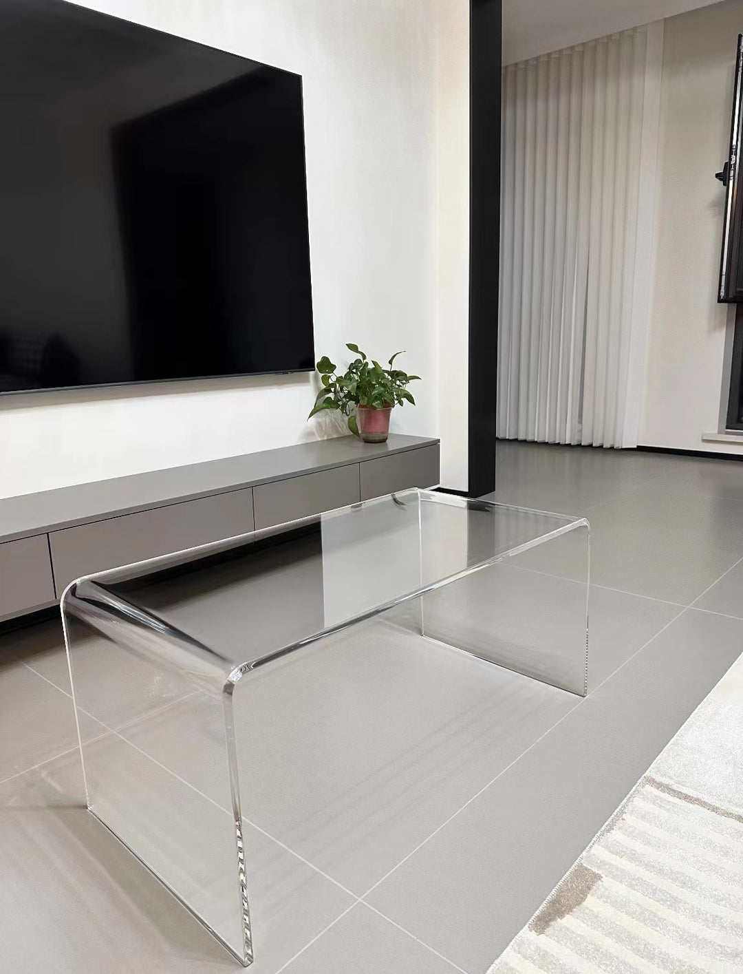 Acrylic Coffee Table Center Piece