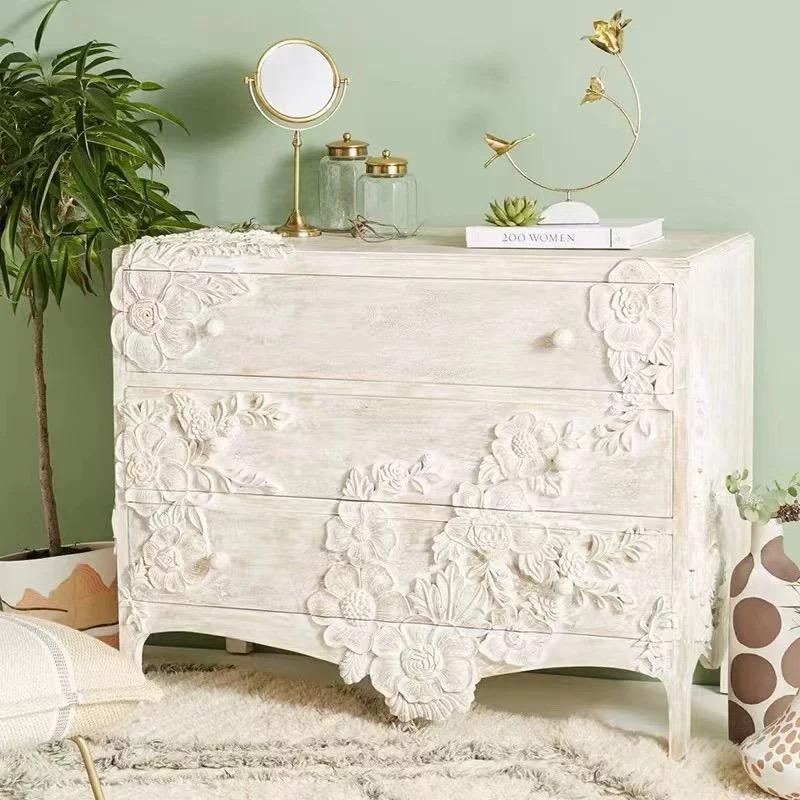 Floral 3 - Drawer Dresser