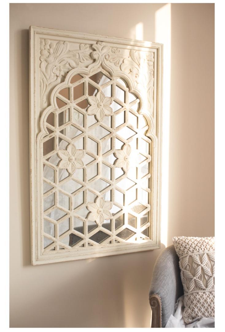 Floral Arch Wall Mirror