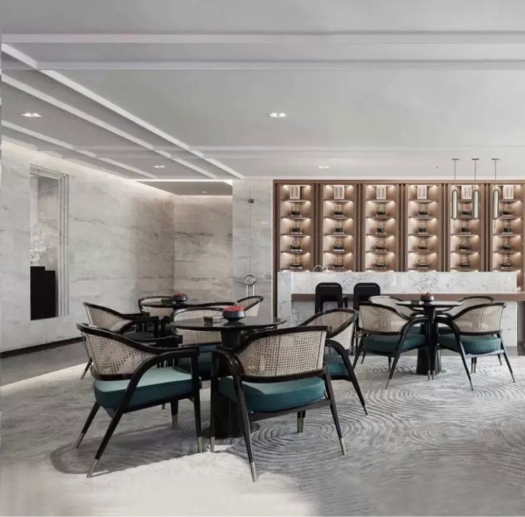 Mid-Century Rattan Dining Chair