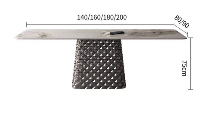 Modern Sintered Stone Dining Table