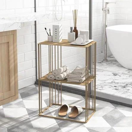 Minimalist Wireframe Side Table