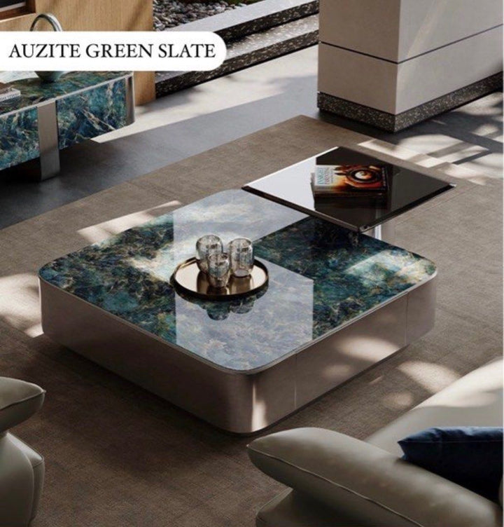 Luxury Slate Stone Coffee Table