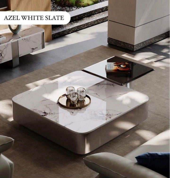 Luxury Slate Stone Coffee Table