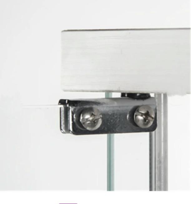 Glass Wide Display Stand