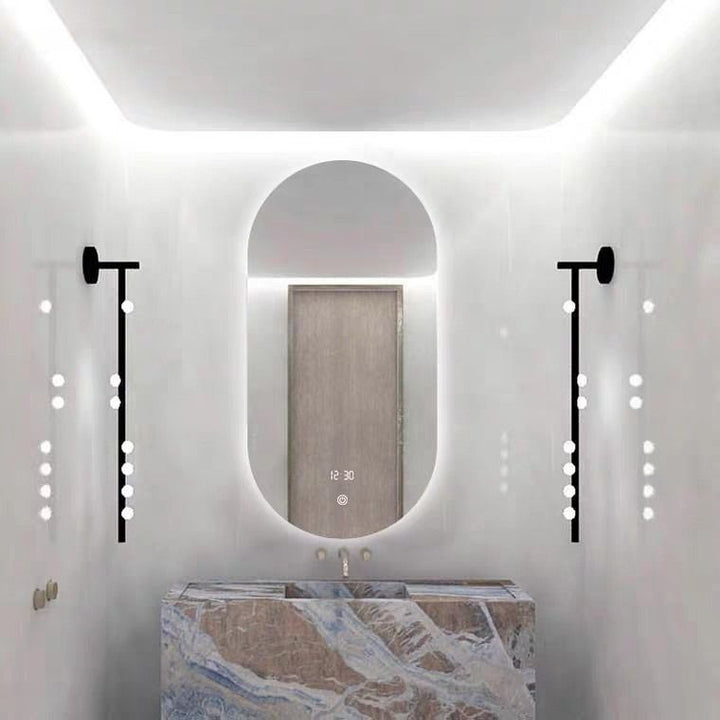 Oval LED Wall Mirror