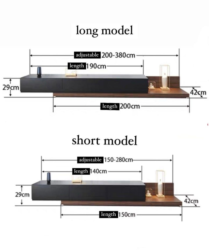 Modern Japandi TV Console