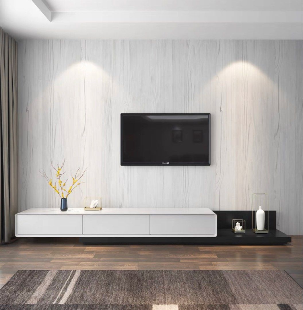 Modern Japandi TV Console