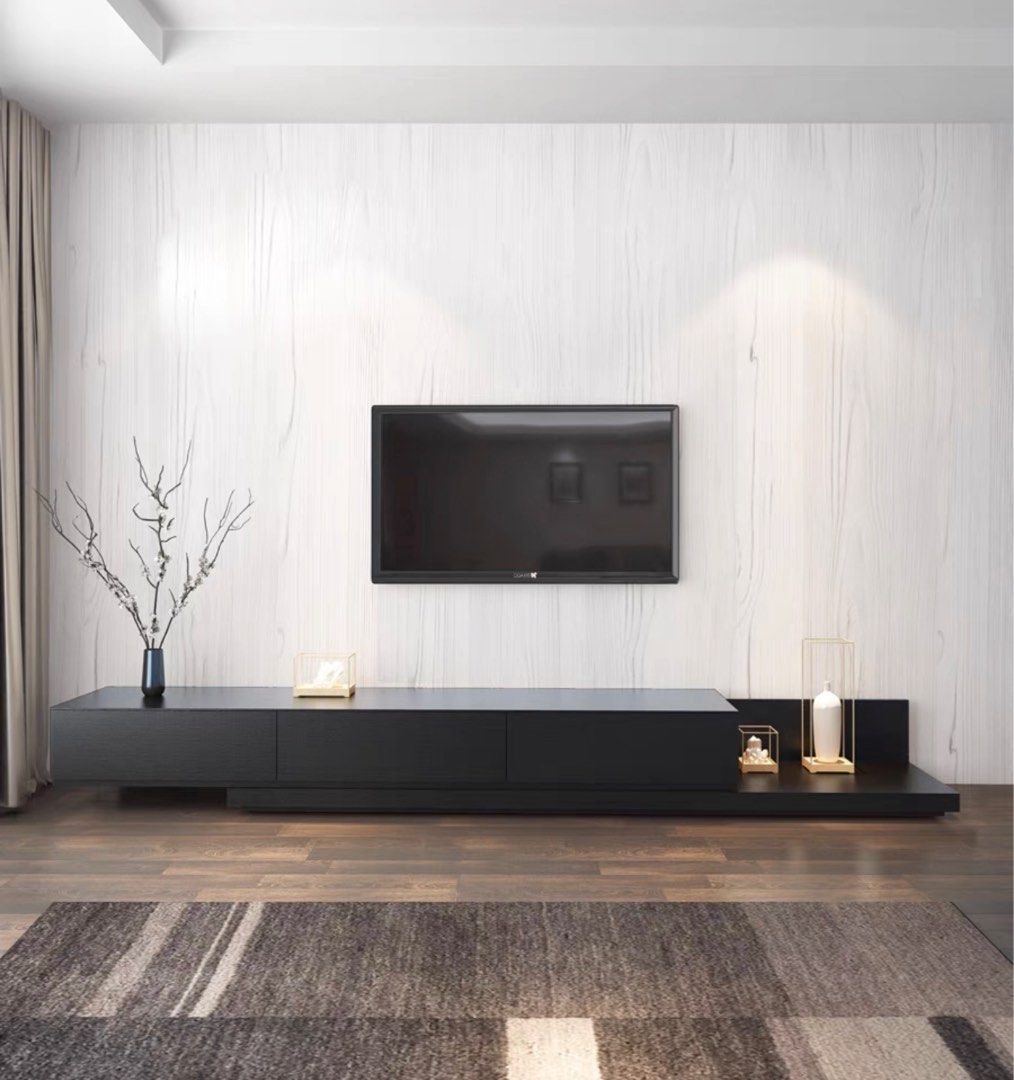 Modern Japandi TV Console