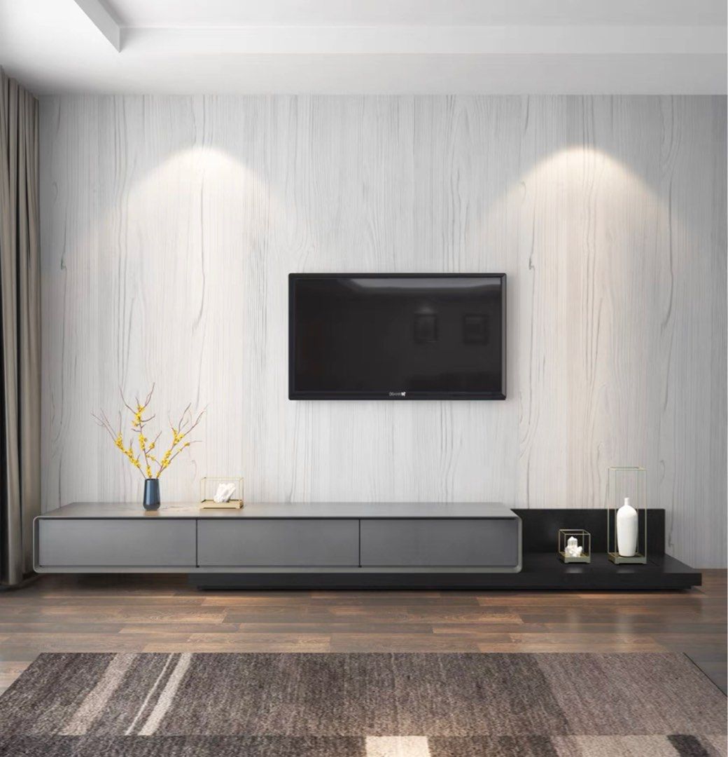 Modern Japandi TV Console