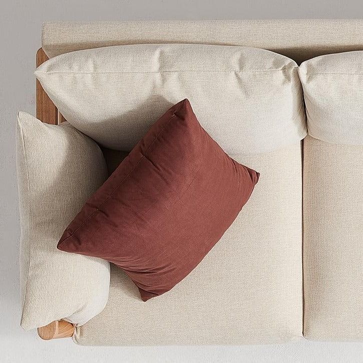 Solid Wood Frame Sofa