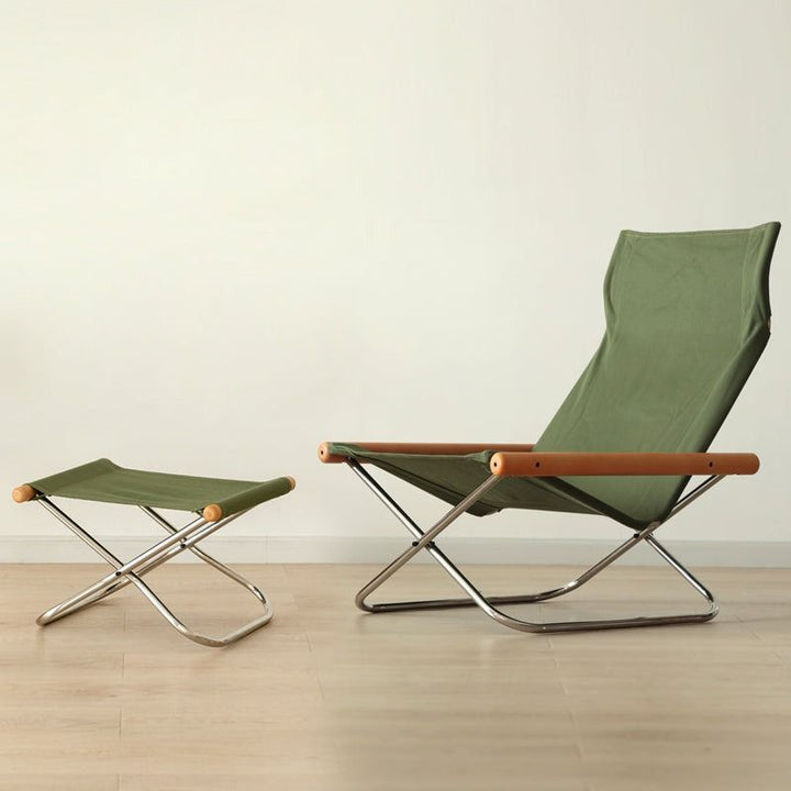 Canva Folding Lounger Chair