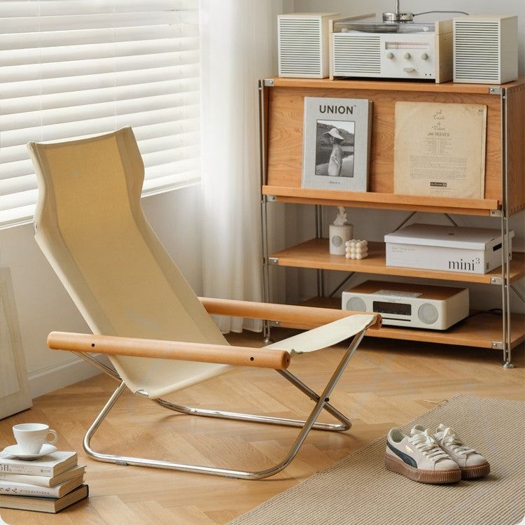 Canva Folding Lounger Chair