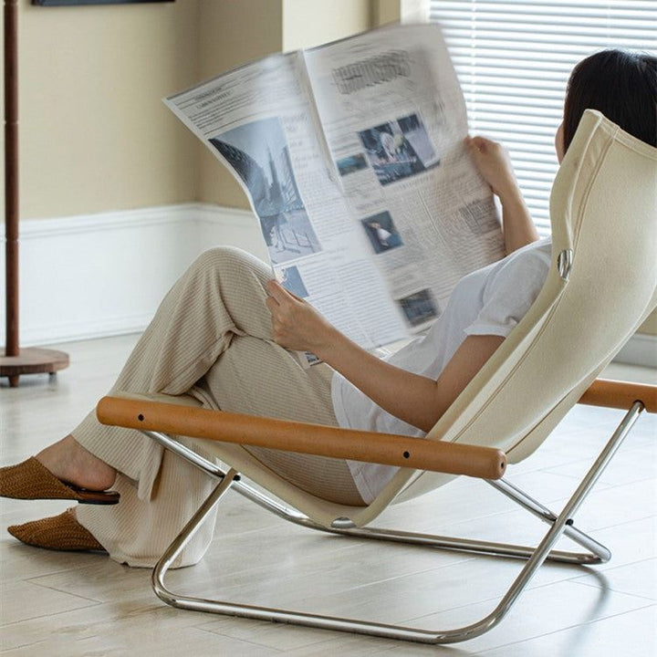 Canva Folding Lounger Chair