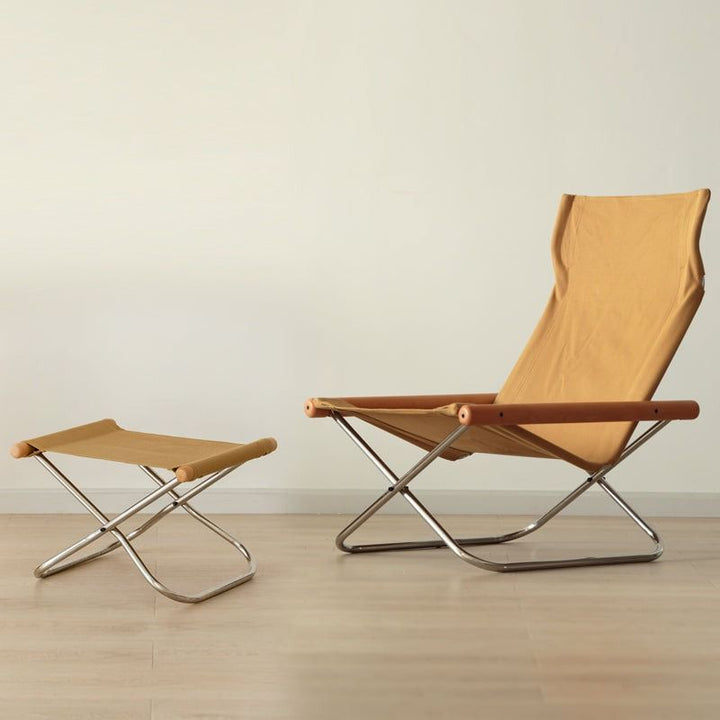 Canva Folding Lounger Chair