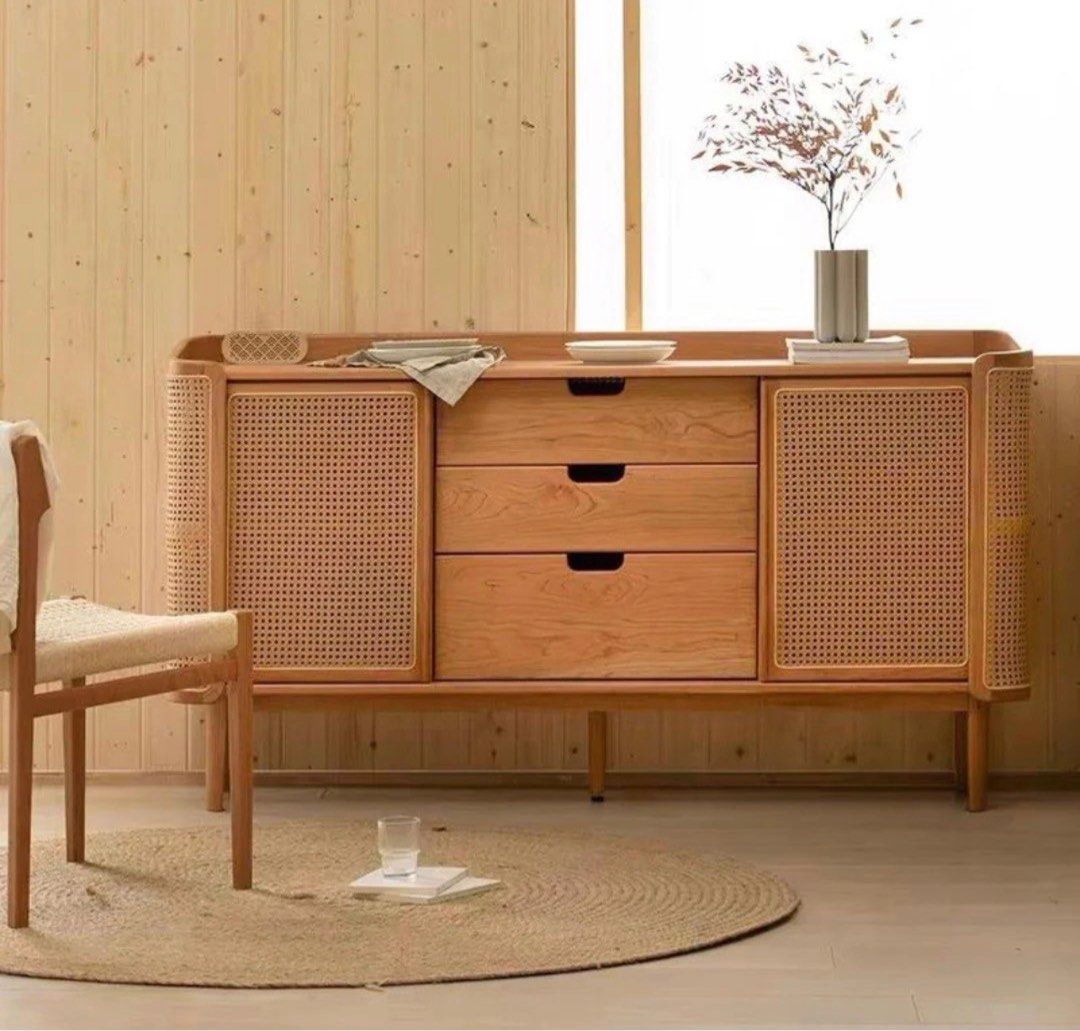 Solid Wood Sideboard