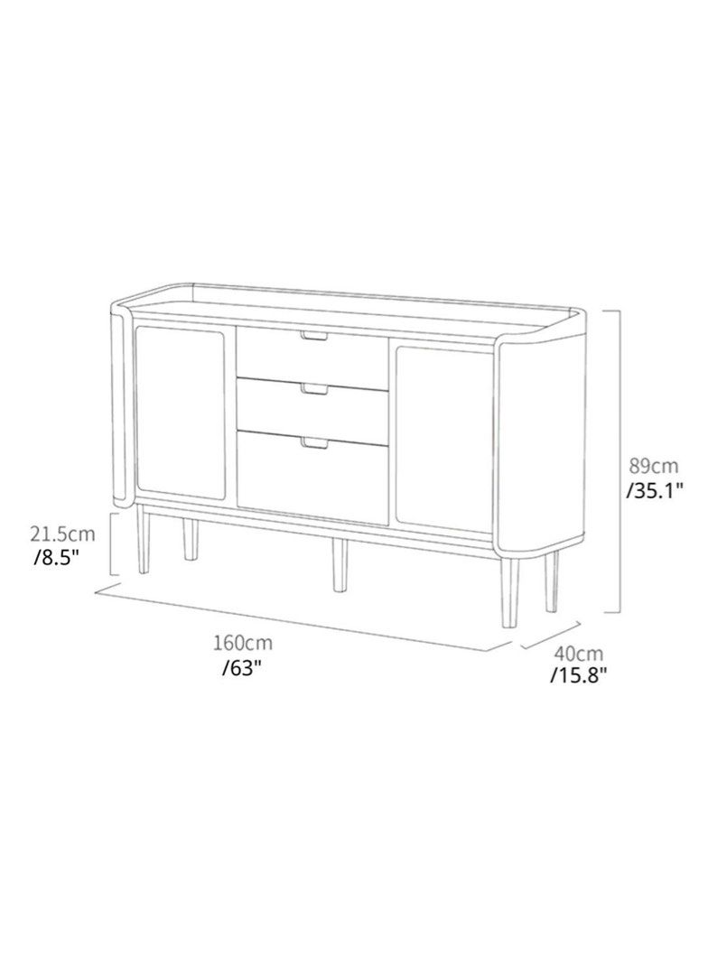 Solid Wood Sideboard