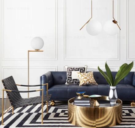 HECTOR Minimalist Round LED Standing Lamp