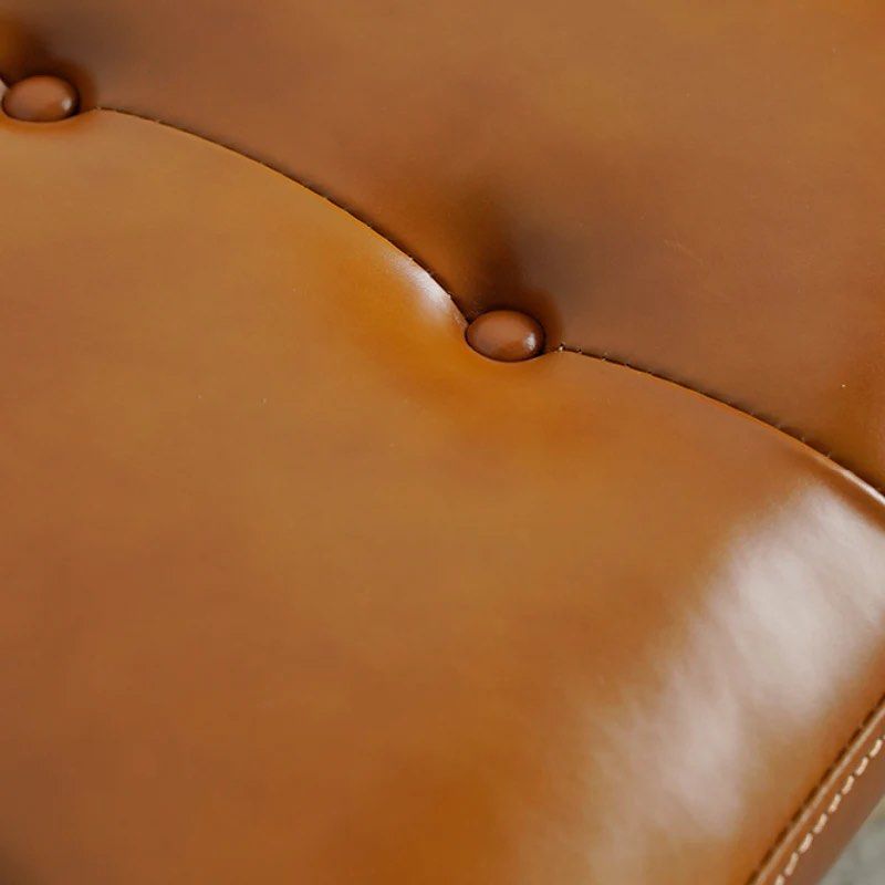 Leather Bench & Ottoman