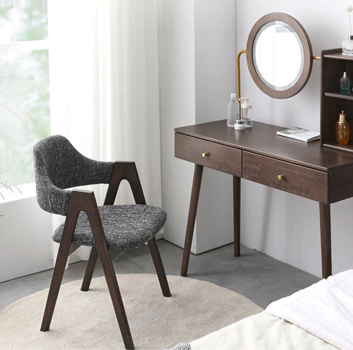 Solid Wood Backrest Dining Chairs