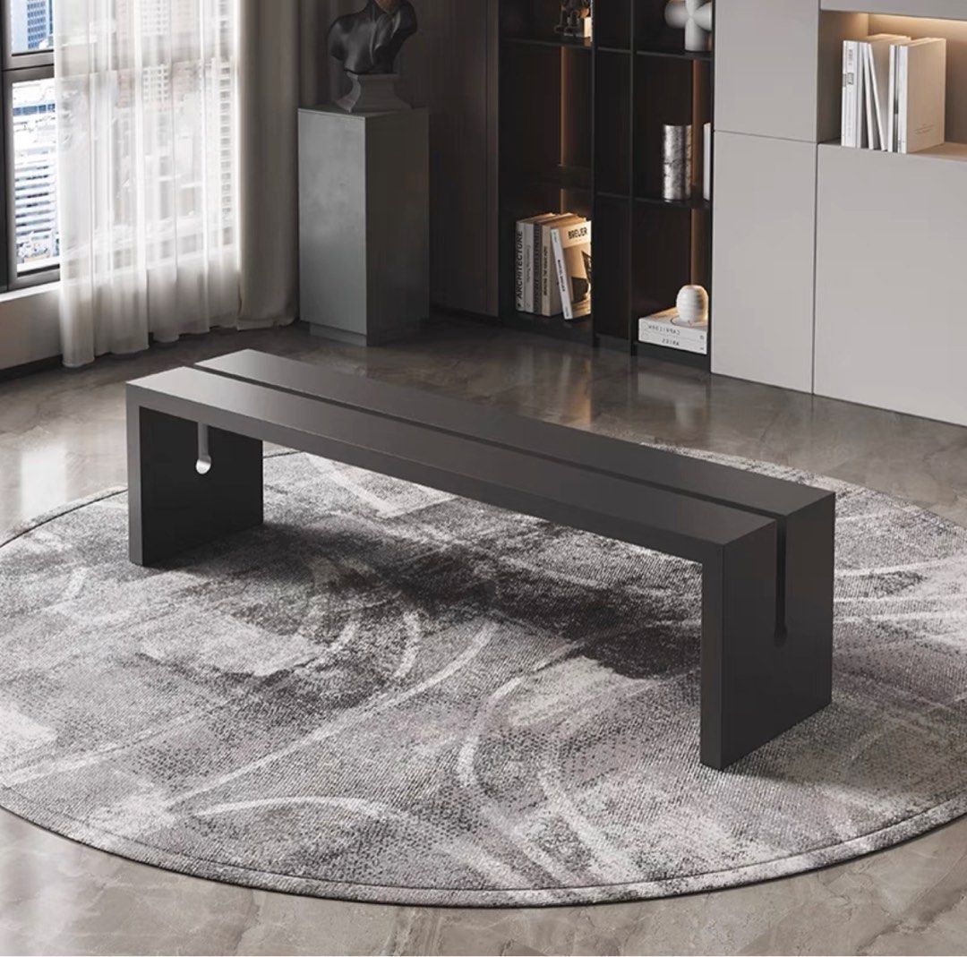 Modern Solid Wood Bench