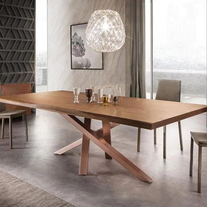 HN Solid Wood Dining Table